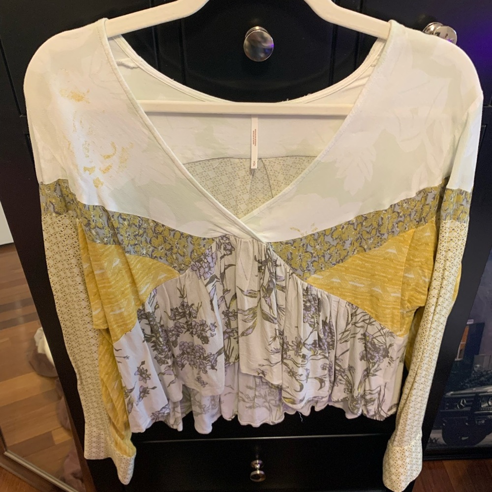Free People Long Sleeve Top